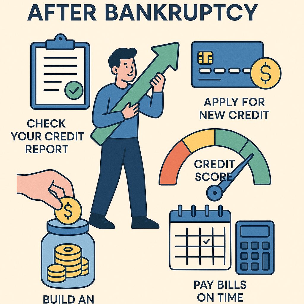 How to Rebuild Credit After Bankruptcy